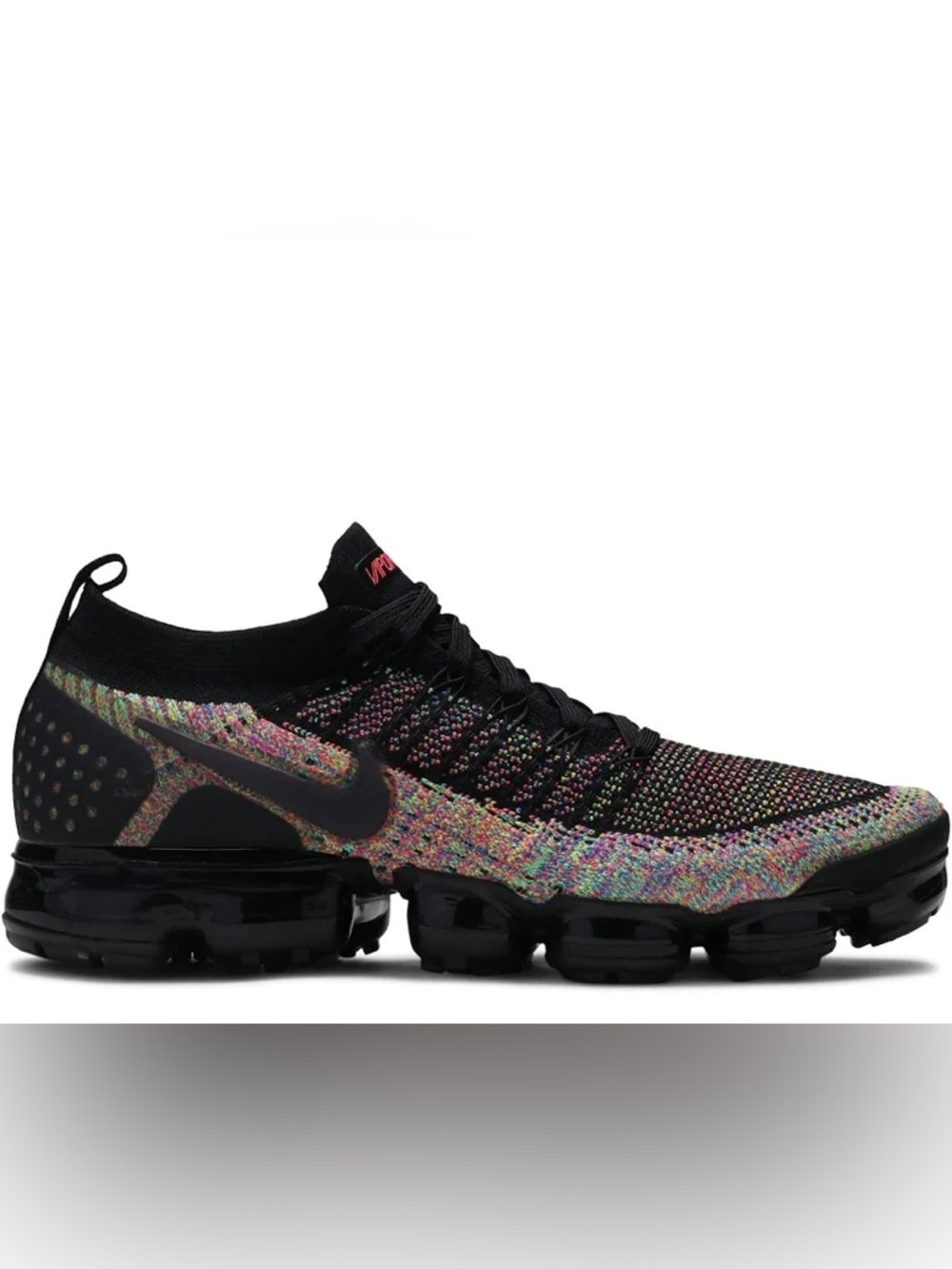 Nike Air VaporMax Flyknit 2 Black Multi-Color Men’s 10.5 - NWOB
